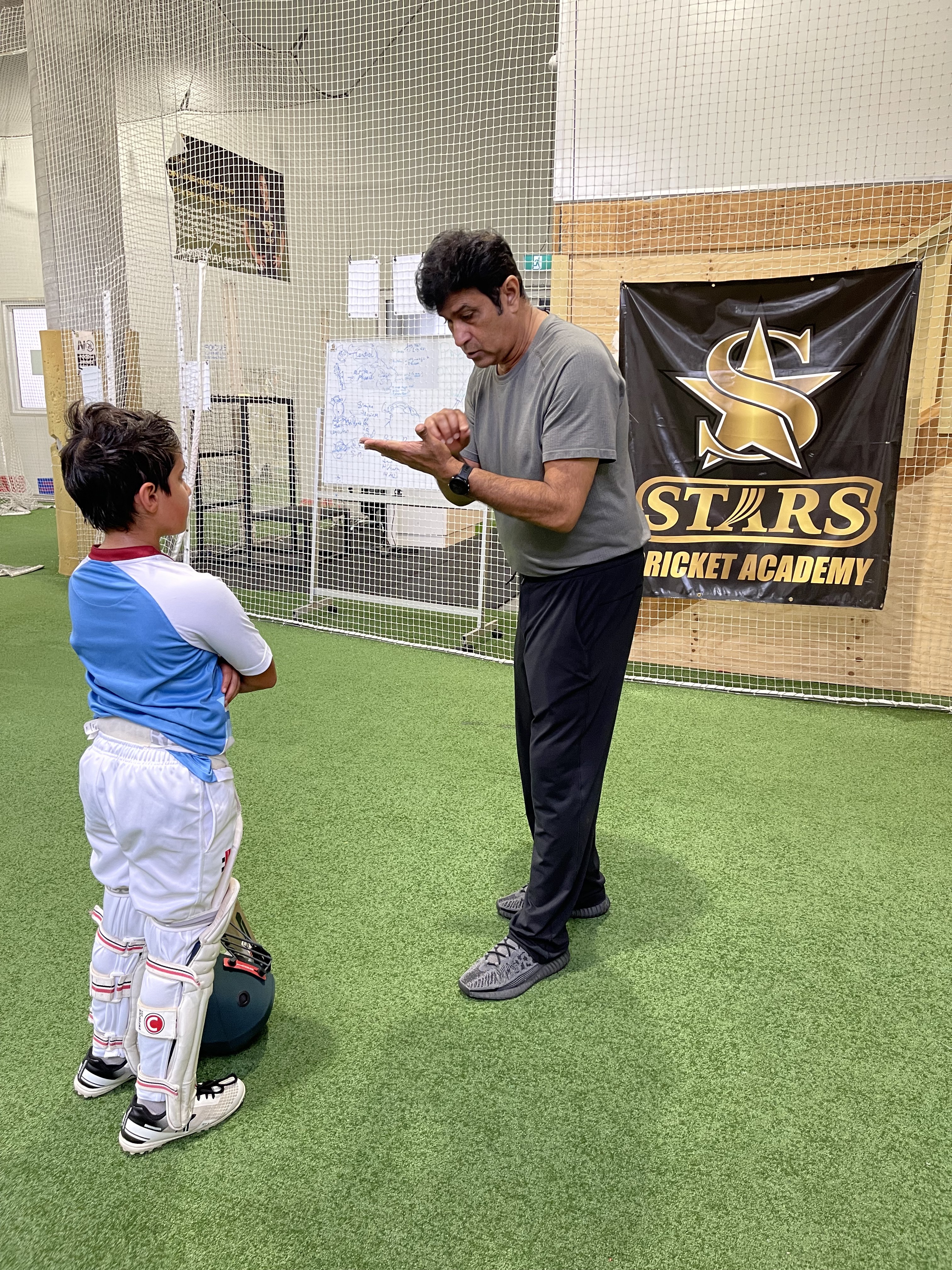 Stars Cricket Academy session